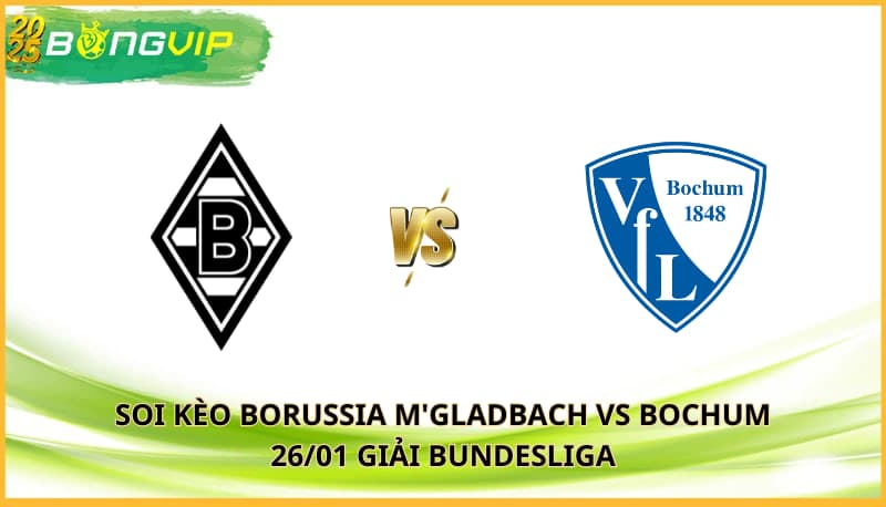 soi kèo Borussia M'gladbach vs Bochum