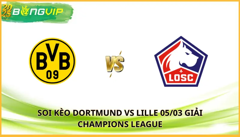 soi kèo Dortmund vs Lille